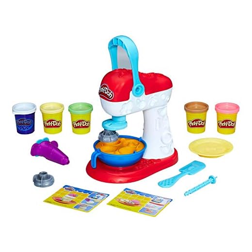 Play-Doh- Batidora de Postres (Hasbro E0102EU4)