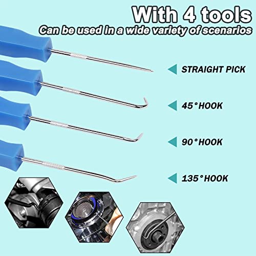 826Pcs O Ring Assortment Kit In 32 Sizes With 4 Hooks Tools,Metric O Rings Gaskets Kit For Automotive Faucet Plumbing Repair Or Sealing #TOP6