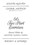Choral Method: 66 Two-Part Exercises. Vol. 6. children's choir.