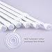 HAOYUNTE 5 Piezas Barra Extensible Armario Ajustable de 15,7 Pulgadas a 27,5...