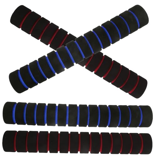 Kisangel 4 Piezas Funda De Esponja con Mango De Fitness Empuñaduras De Manillar Accesorios para Triciclo Accesorios De Bicicleta para Niñas Empuñaduras De Remo para Kayak Puños De Manillar