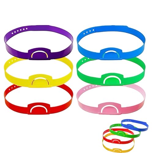 Générique Lot de 10 Serre-Têtes Devine Qui suis-Je Réglables, Bandeaux de Jeu de Devinettes pour Enfant et Adulte, Accessoires pour Fêtes, Classe et...