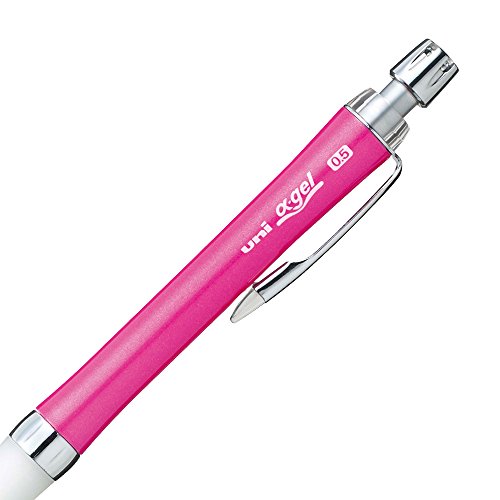 Pilot Uni Mechanical Pencil, Slim Model With White Alpha Gel Grip, 0.5Mm, Glossy Pink (M5807Gg1Pg.13) #TOP3