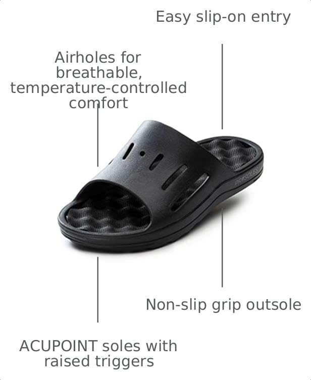 Image of Gone For a Run PR Soles Recovery Slides - Massaging Footbed - Unisex