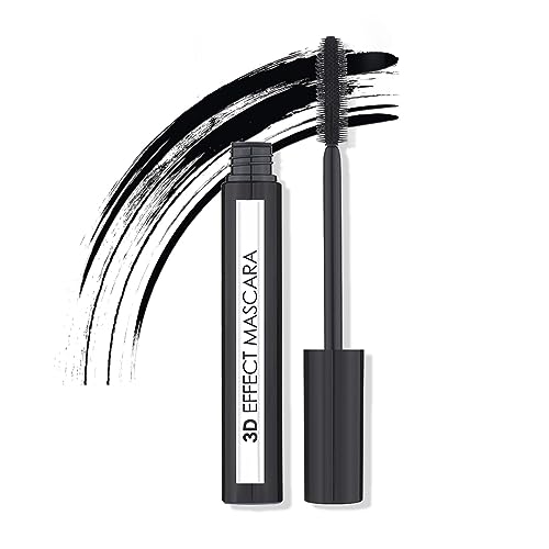 Image of Lamel- 3D Effect Mascara- Black | Lifts and curls the lashes | Gives a voluminous effect |Unique brush that easily separates lashes |Smudge-proof formula |10ml