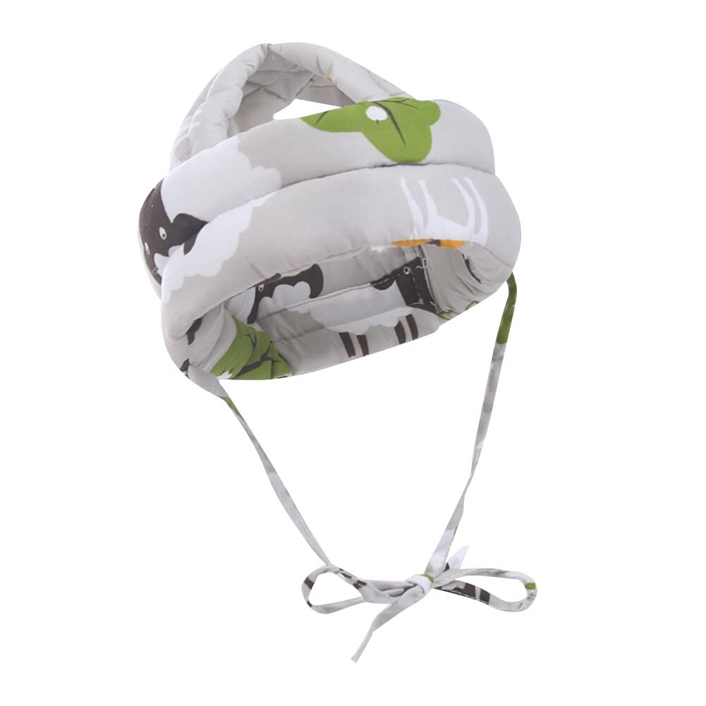 Uposao Baby Safety Helmet, Infant Head Protector Toddler Protective Hat Adjustable Crash Helmet Baby Safety Headguard for Baby 5-24 Months To Learn To Crawl, Walk, Run & Play
