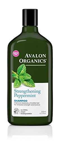 Avalon Organics Shampoo Strengthening Peppermint 11oz - Pack of 1 image 4