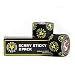 Goat Tape Scary Sticky Premium Athletic/Weightlifting Tape, Black & Yellow, 2 Rolls