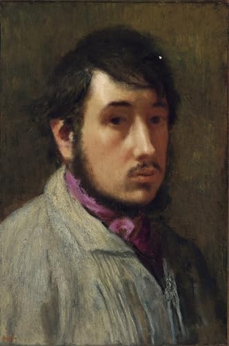 Edgar Degas autoportrait sur toile pour embellir vos murs vides