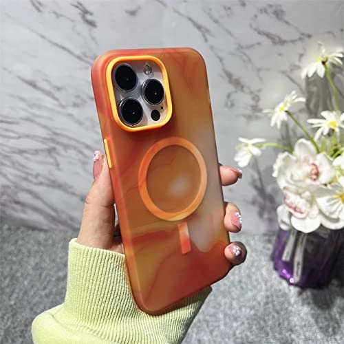 Coque de peinture colorée pour iPhone 13 Pro Max anti-chute et sans fil