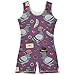 JULYTO Pigeon Love Fashion Gymnastics Outfits for Girls 5-6 Girl Leotard Gymnastics Kids Sleeveless Unitard One-Piece Dancewear