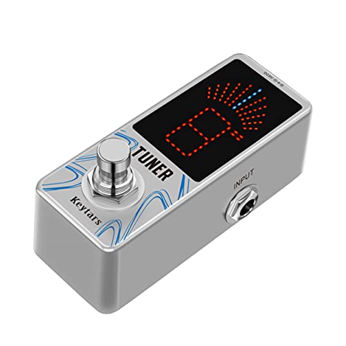 Keytars High Precision Guitar Chromatic Tuner Pedal Ture Bypass Tiny Size, Kts-910 #TOP4
