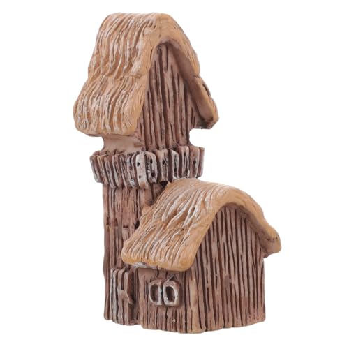 Toyvian Casa De Campo Pequeña De Casa De para Micropaisaje Decorativa para Decoración De Escritorio Artículos Hogar