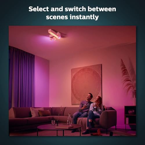 Philips Hue Smart Wireless Dimmer Switch V2 (Installation-Free, Exclusive Philips Hue Lights) for Indoor Home Lighting, Livingroom, Bedroom by Philips Hue - Image 6