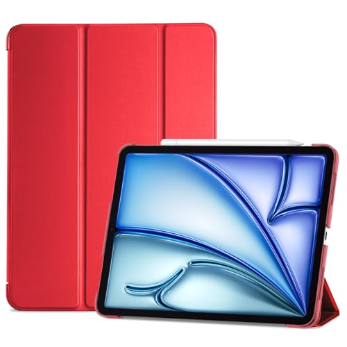 ProCase Coque pour iPad Air 11 Pouces (M4) 2026/(M3) 2025/(M2) 2024, Air 5ème 2022/4ème 2020 10.9 Pouces, Étui de Protection Anti-Chute, Rabat Magnétique...
