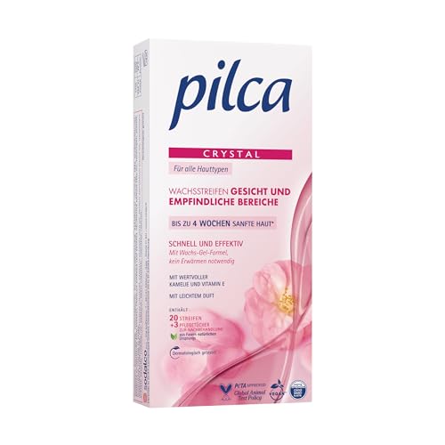 Pilca - Tiras de cera fría para la cara (20 unidades)