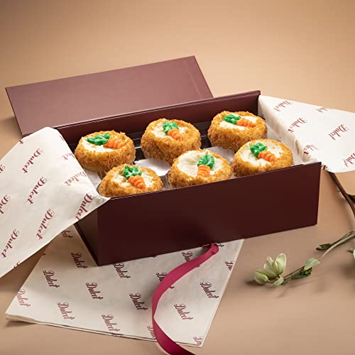 Dulcet Gift Baskets Favorite Carrot Cupcake With Cream Cheese Frosting Fantastic Gift For Women, Kids, Friends, Him, Her, Family & Men #TOP1