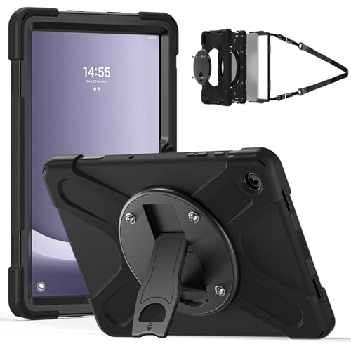 Étui silicone Samsung Galaxy A9+ Plus avec support 360 et protection écran