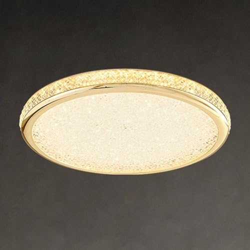 Lustre suspension dorée ronde ZR98US pour plafond de cuisine et salle à manger