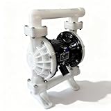 Air Operated Double Diaphragm Pump, 35 GPM and Max 100 PSI Oil Transfer Tump Polypropylene Body, 1.5