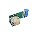 Produktbild Vertikale Dual USB 3.0 A Buchse auf Motherboard 20-Pin Box Header Slot Adapter PCBA