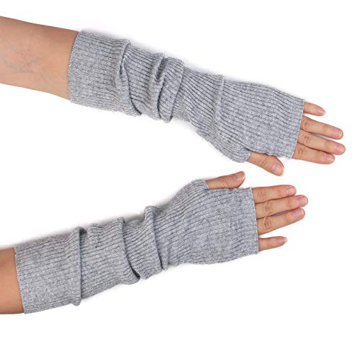 Cashmere Blended Arm Warmers for Women