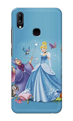Image of Famous Cartoon Lady Character Hard Back Case Cover for Vivo Y91 / Vivo Y95 Back Cover -(J5) VNS2224