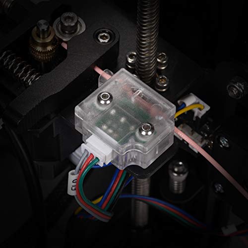 Image of BIQU Filament Break Detection Sensor Module 3D Printer Accessories with 1M Cable for 1.75mm Filament Extruder Material Run-Out Detector for 3D Printer (Transparent)