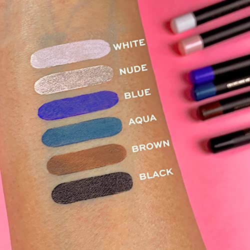 Makeup Revolution Eyeliner Pencil Lápiz Negro 1.3g miniatura 6