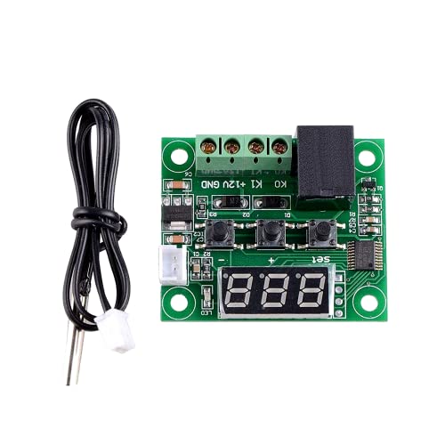 64% OFF on Robotbanao 12V W1209 Digital Temperature Controller Thermostat Module With LED Display and NTC Temperature Sensor 64% OFF on Robotbanao 12V W1209 Digital Temperature Controller Thermostat Module With LED Display and NTC Temperature Sensor