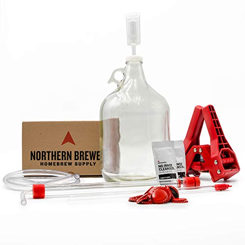 Northern Brewer 1 Gallon Craft Beer Making Starter Kit with Plinian
