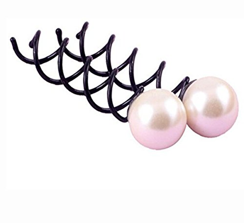 12PCS Pearl ​ Screw Twist Insert Hair Pins ​Spiral Spin Hairpin Hair Clip Claw Styling Barrette For Hair Up Grip Salon​ Tool​