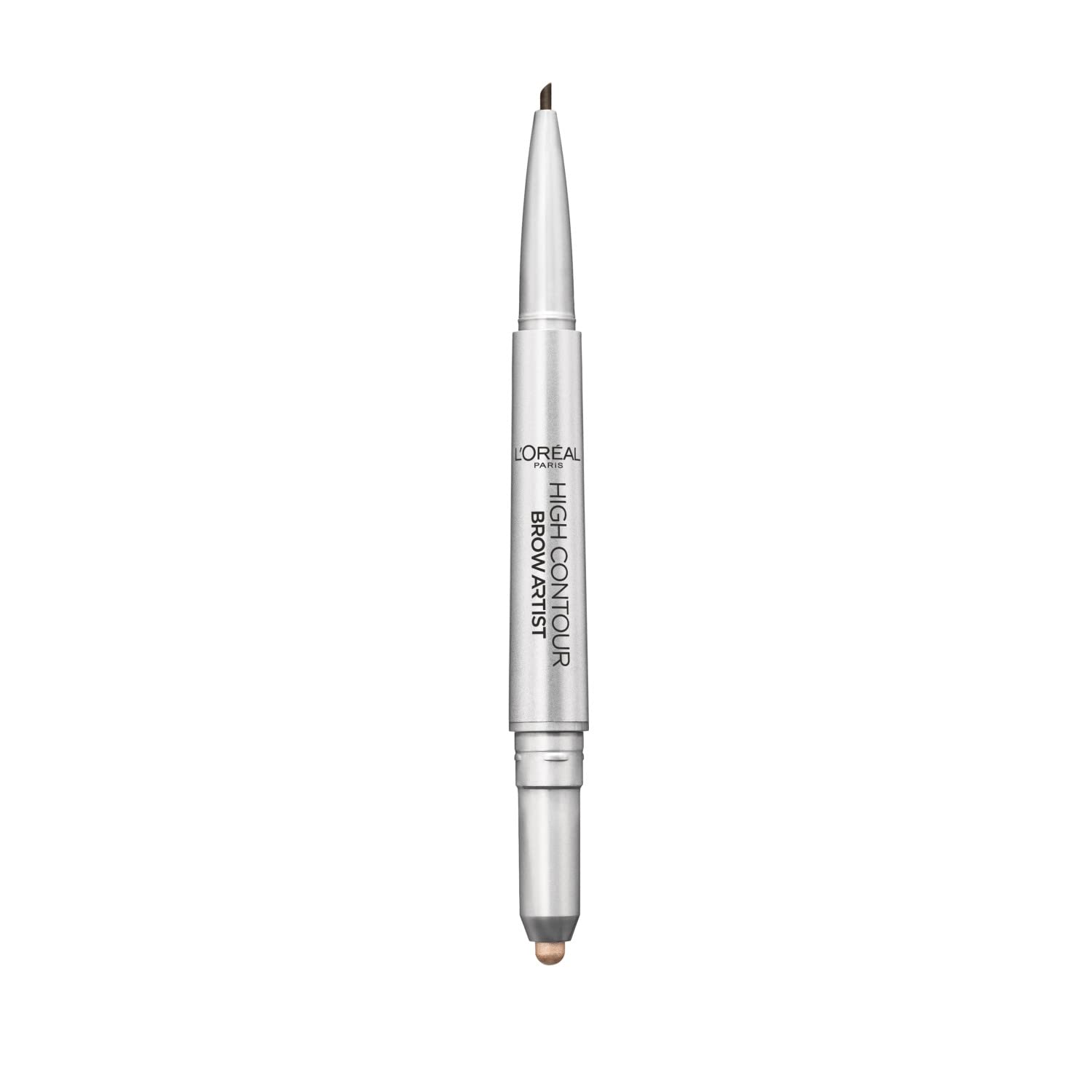 Crayon Sourcils L'Oréal Brow Artist Duo - Teinte 109 Ebony - Tenue 24h - Mine Rétractable - Fabriqué En France