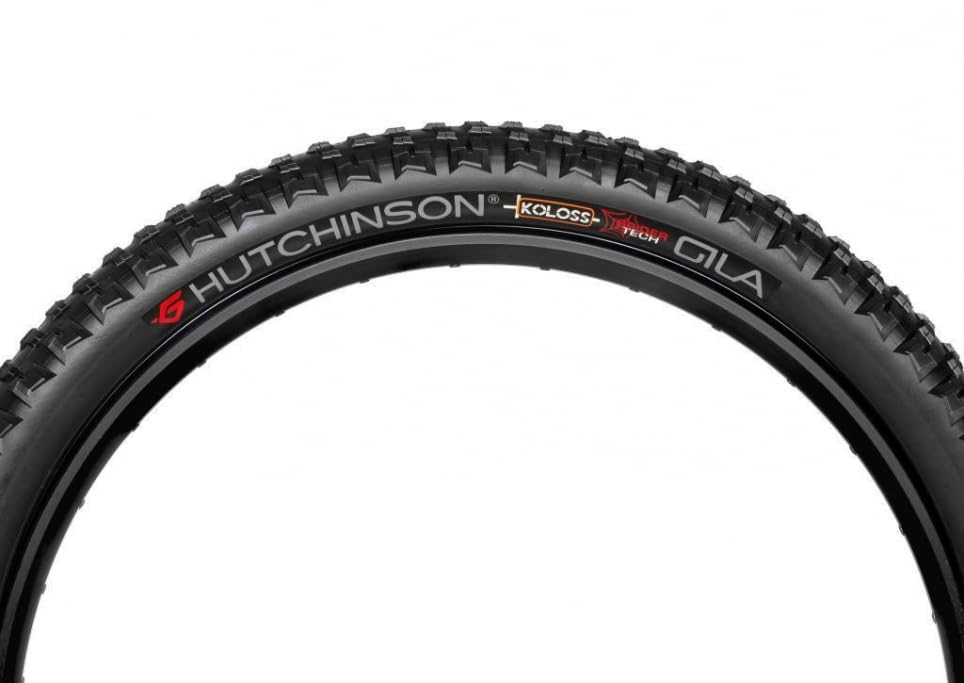 Hutchinson - Gila - Pneu VTT Assistance Électrique - Tubeless Ready - Tringles Souples - Noir - SPIDERTECH