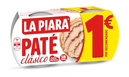 LA PIARA PATE CLÁSICO PVP 1E- 2UDS x 75GR