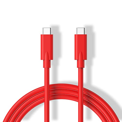 Easonunion USB C to USB C 2.0 Cable with 100W PD,480Mbps Data Transfer 5A Fast Charging Type C to C Cord Compatible with Smartphone, Tablet, Laptop - 6.6Ft (Red) - image 6