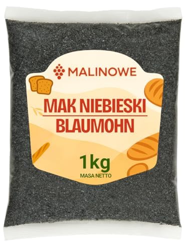 Malinowe BLAUMOHN 1kg Blauer Mohn Exzellente Qualität