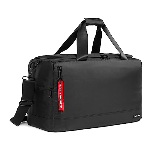 GRIPMODE sports bag with large shoe compartment, wet compartment, backpack function - bag for sports, travel & leisure 43 l capacity - fitness bag, training bag for men and women