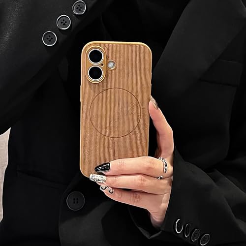Coque de luxe pour iPhone 13 kaki avec protection magnétique antichoc