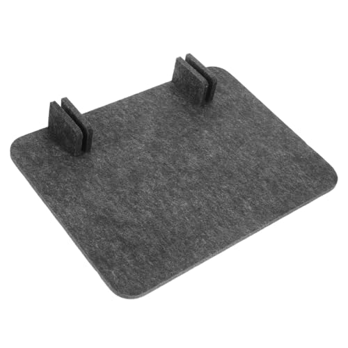 PRETYZOOM Panel Divisorio De Escritorio Negro Gris Pantalla De Privacidad para Escritorios De Estudiantes Separador De Oficina Insonorizado para Aulas y Oficinas