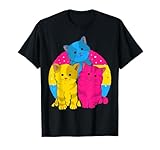 Photo Gallery kawaii lgbtq idea regalo queer gatto carino pansessuale maglietta Photo Gallery kawaii lgbtq idea regalo queer gatto carino pansessuale maglietta