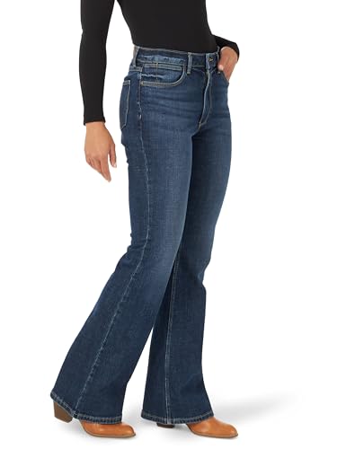 Wrangler Women's High Waisted Fierce Flare Jean2