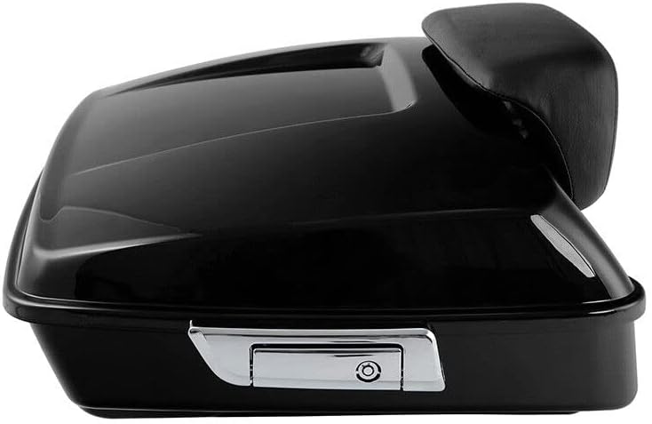 Miniatura 2 de TCMT - Cojín de respaldo para maleta de motocicleta con montaje de dos plazas, compatible con Harley Touring 2014-2025 CVO Road King Road Glide