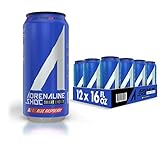 Adrenaline Shoc Performance Energy Drink, Blue Raspberry, Zero Sugar, 16 Ounce Can, Natural Energy...