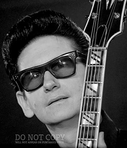 Póster de Roy Orbison de 11x13 para decorar salones con un retrato publicitario raro de 1965