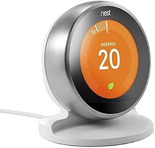 Aulbilly Stand for Google Nest Learning Thermostat (2nd and 3rd Generation), White
