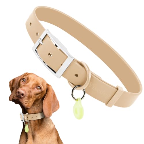 Collar para Cachorros Pequeños XS 7-10" 1/2 pulg Color Arena