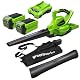 Akku-Laubsauger Greenworks 40V mit bürstenlosem Motor