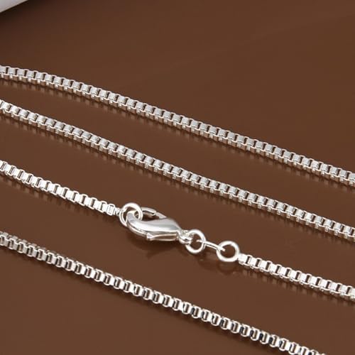 A Simple Necklaces for Women Sterling Silver - Hypoallergenic & Tarnish-Resistant, 16-26 Inch Variants with Elegant Gift Box2