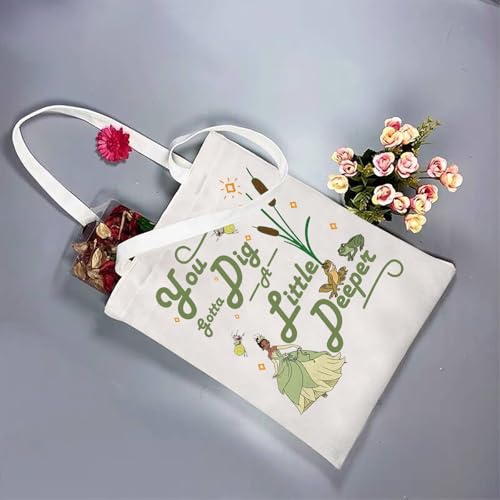 Bolsa Tote Inspirada en Princesa Rana miniatura 6